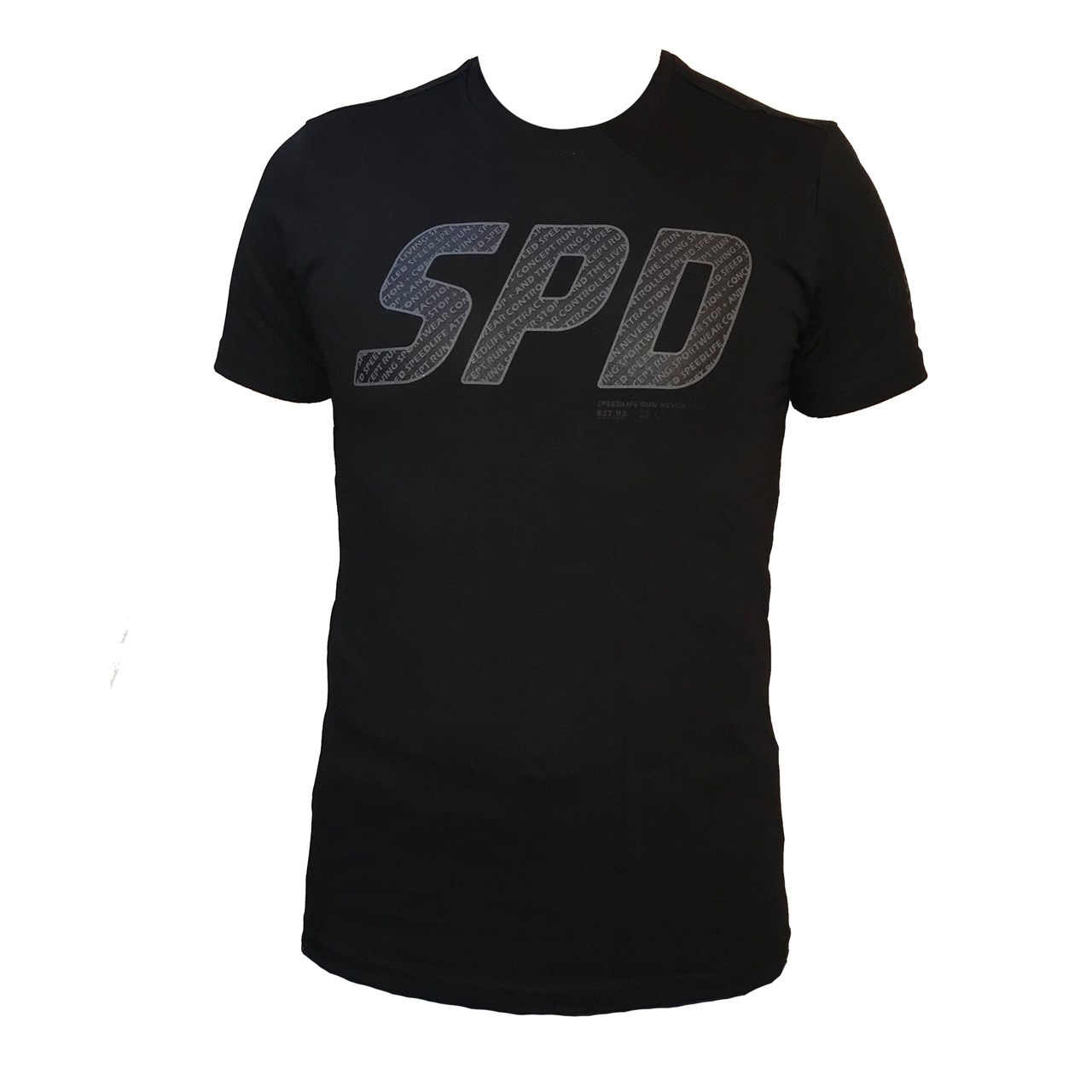 تی شرت ورزشی مردانه اسپیدلایف مدل XFBLACK