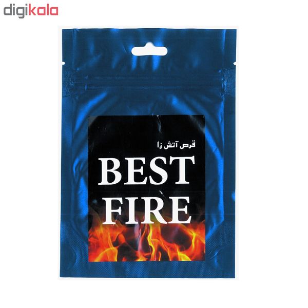 قرص آتش زا مدل BEST FIRE بسته ۳۰ عددی