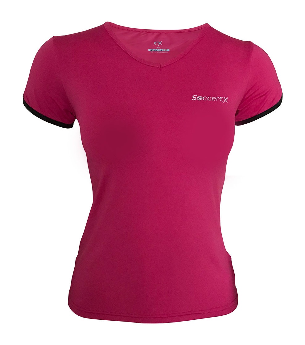 تی شرت ورزشی زنانه ساکریکس مدل LTSH572.ROSE DGRY