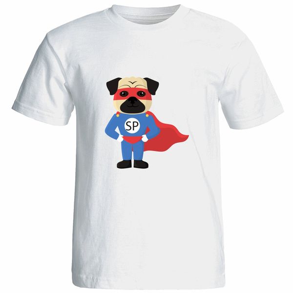 تیشرت آستین کوتاه مردانه شین دیزاین طرح سوپرمن سگ کد 4654