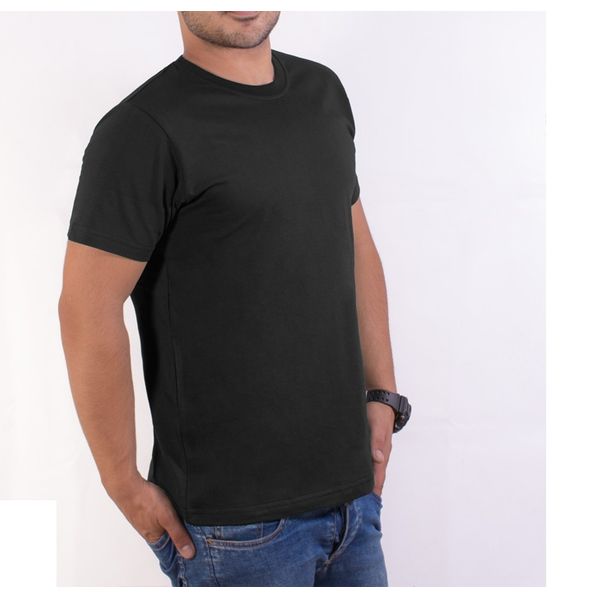 تی شرت مردانه سیمپل مدل sw3-Black