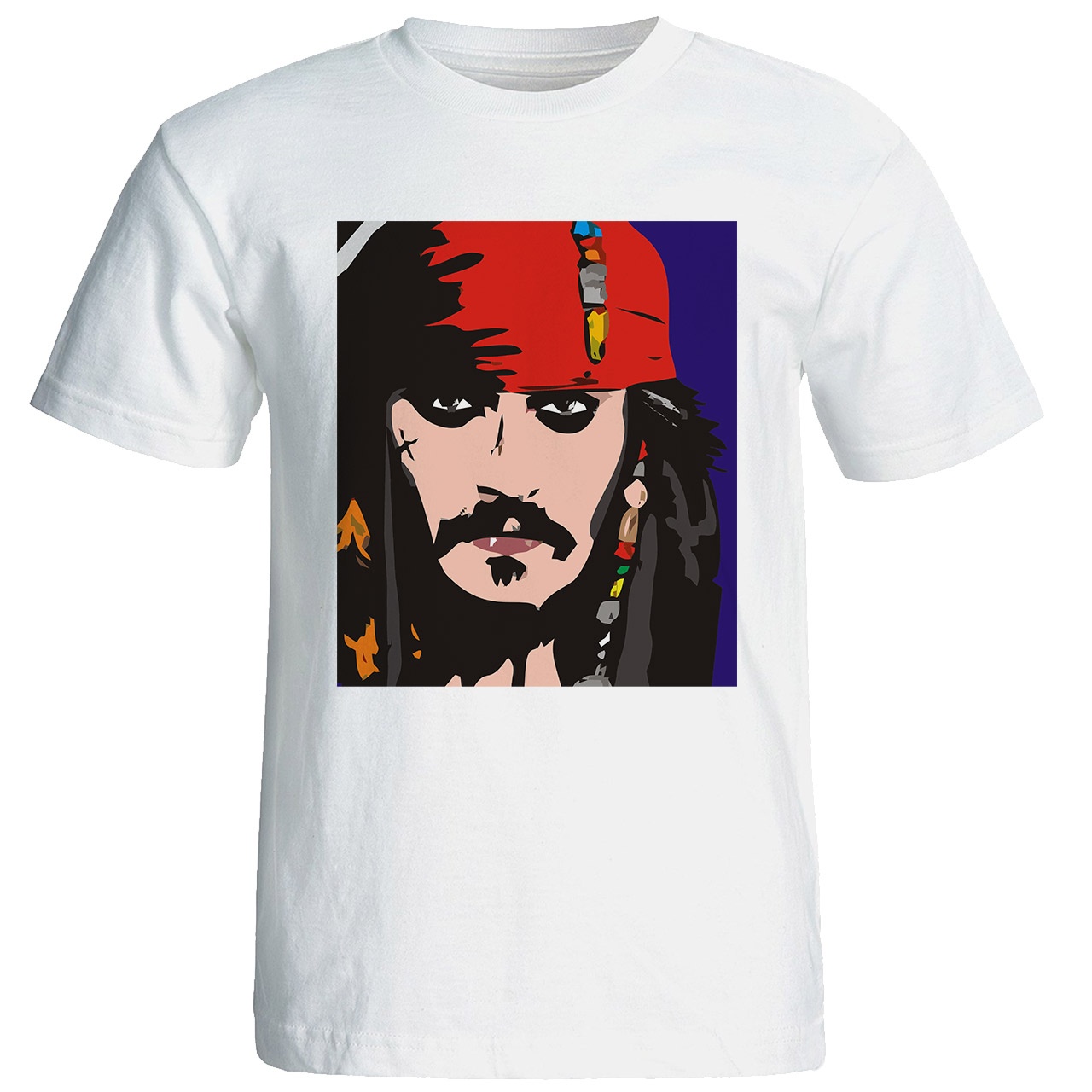 تی شرت مردانه نیکو طرح دزد دریایی کد 6856