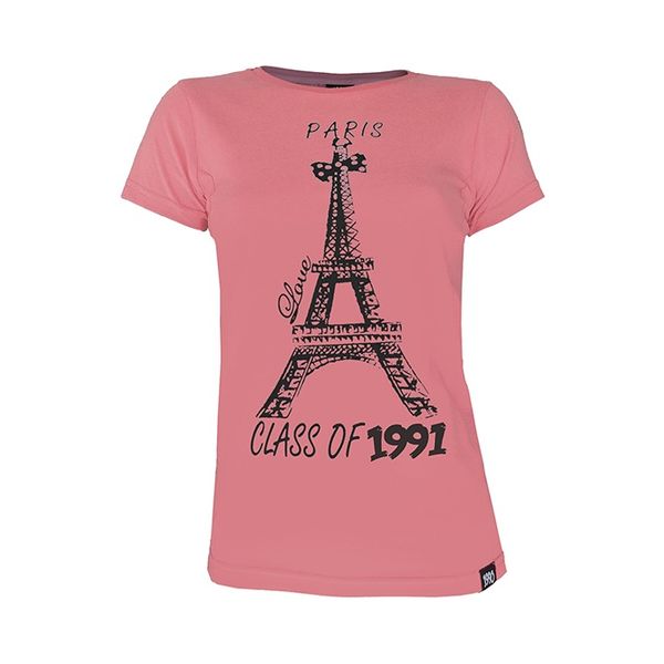 تی شرت زنانه 1991 اس دبلیو مدل Eiffel ink