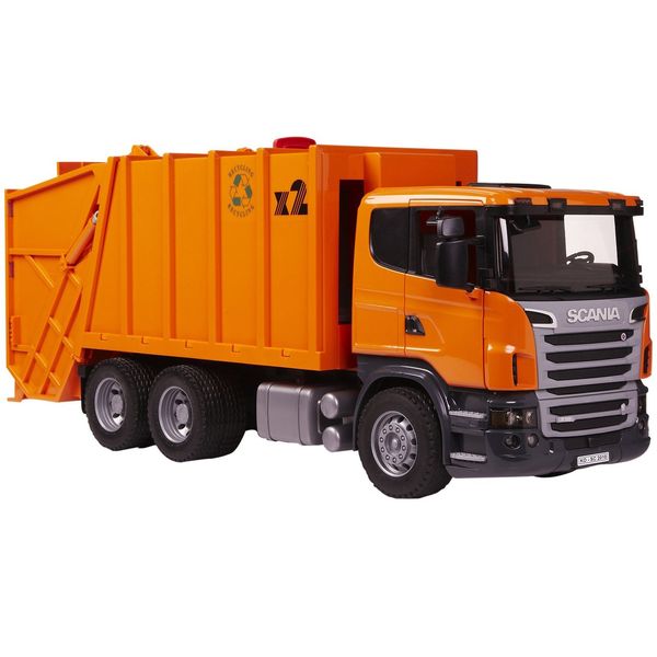 ماشین بازی برودر مدل Scania Garbage Truck
