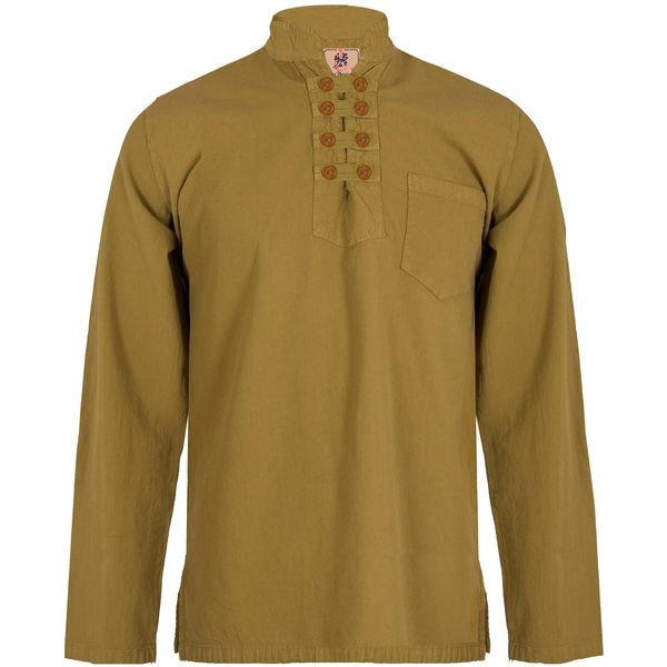 پیراهن مردانه چترفیروزه مدل هشت دکمه آستین بلند کد 8