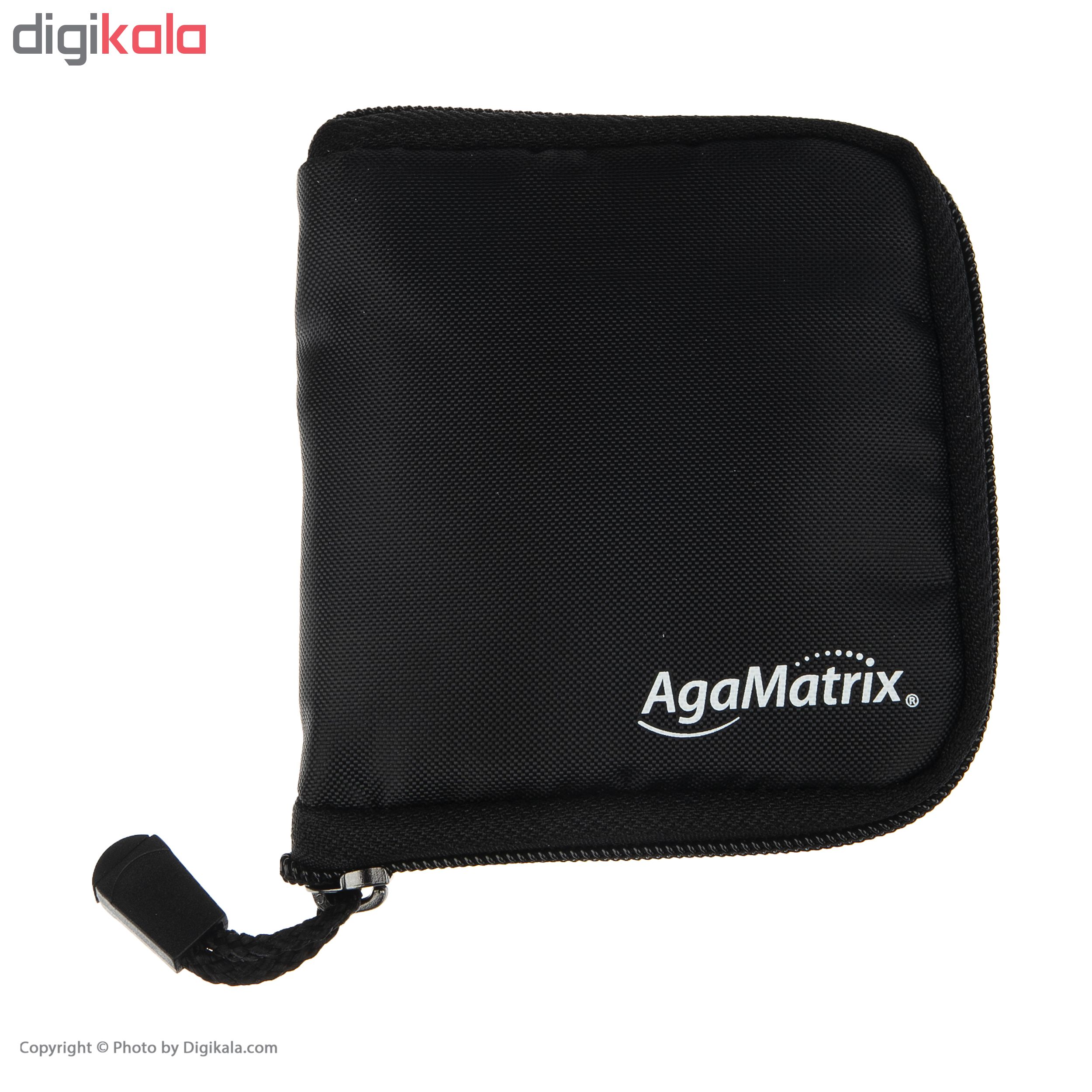 دستگاه تست قند خون آگاماتریکس مدل AgaMatrix Jazz Wireless 2 به همراه نوار تست قند خون بسته 50 عددی