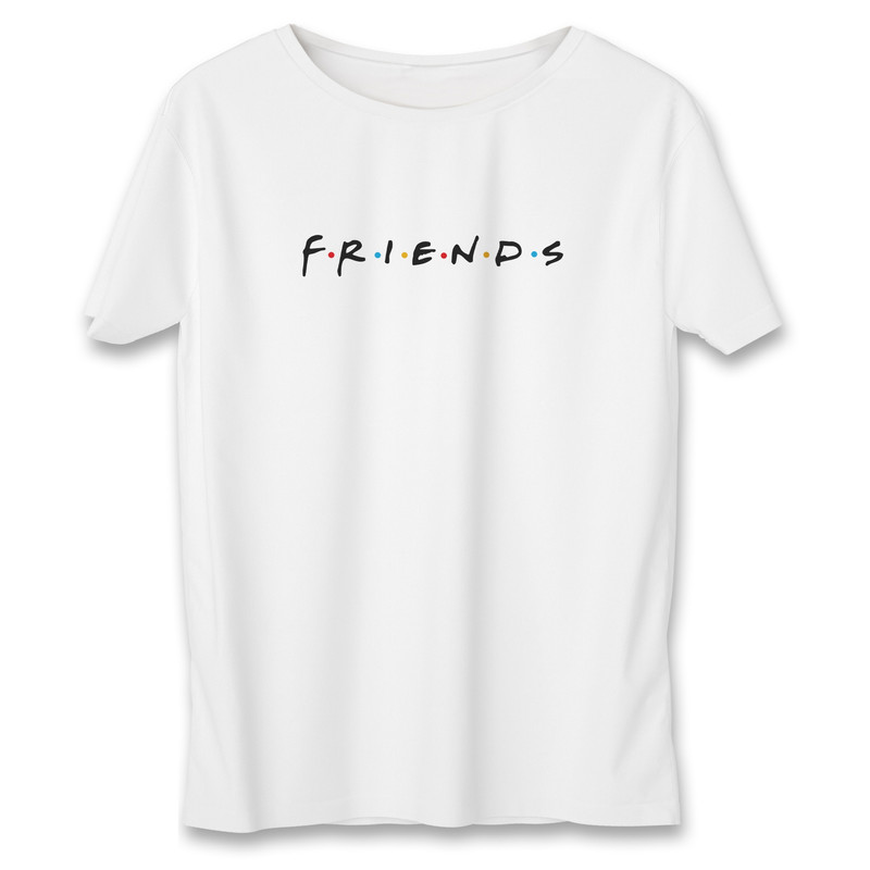 تی شرت زنانه به رسم طرح دوستان کد 587