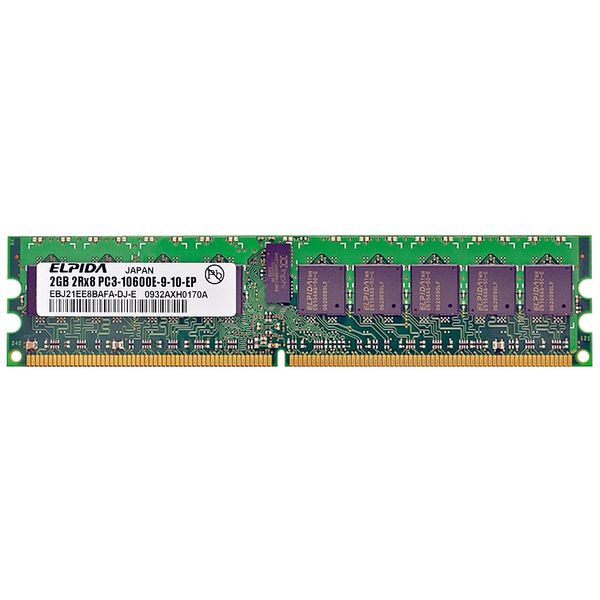 رم سرور DDR3 تک کاناله 1333 مگاهرتز CL9 الپیدا مدل EBJ21EE8BAFA-DJ-E ظرفیت 2 گیگابایت