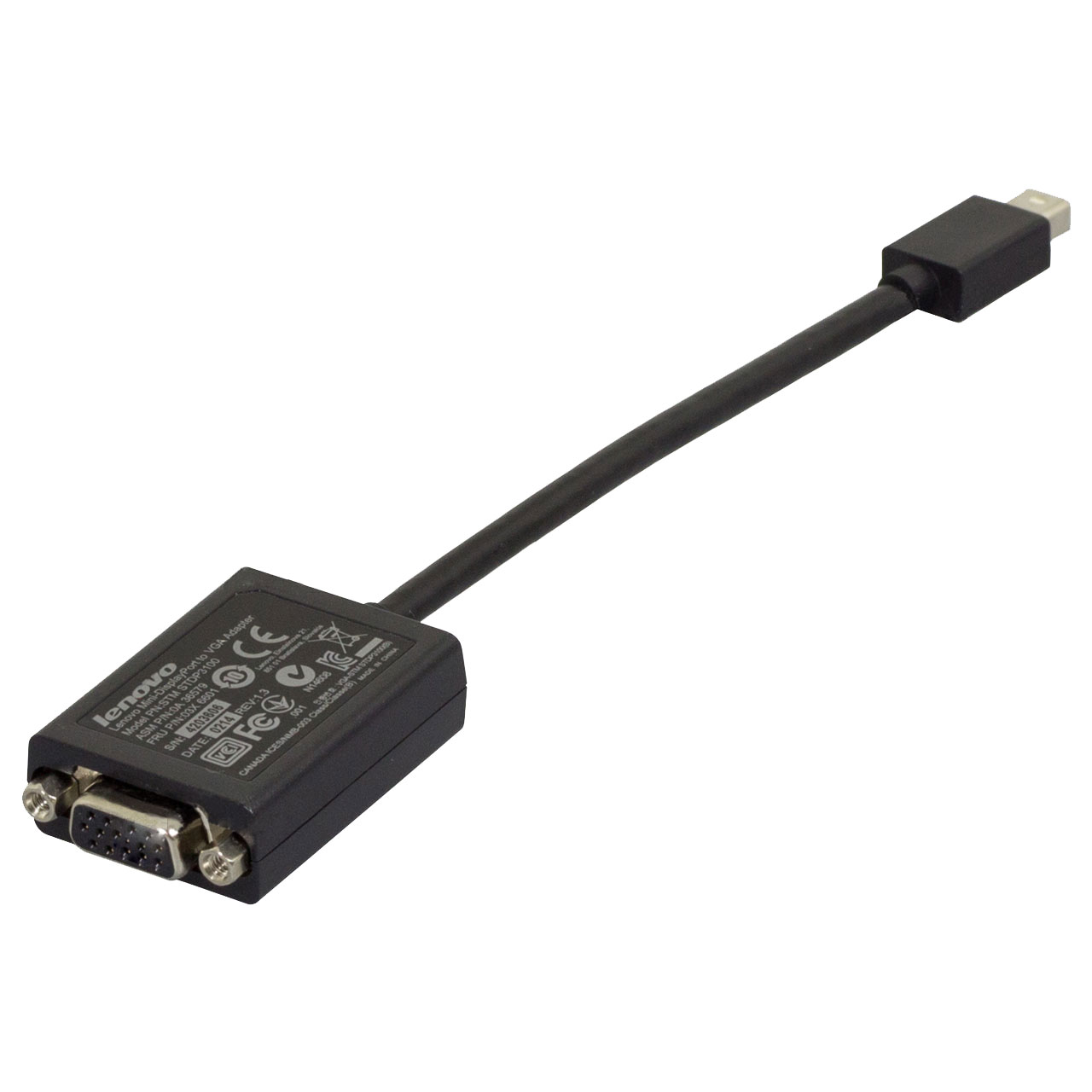 مبدل Mini DisplayPort به VGA لنوو مدل R102