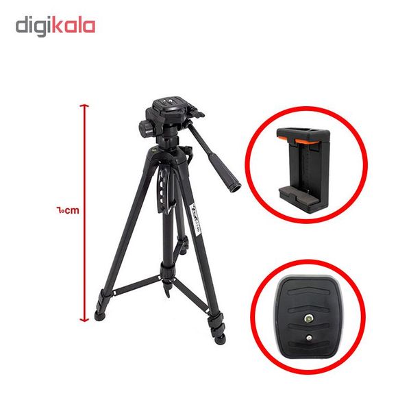 سه پایه دوربین ویفنگ مدل WT-3540