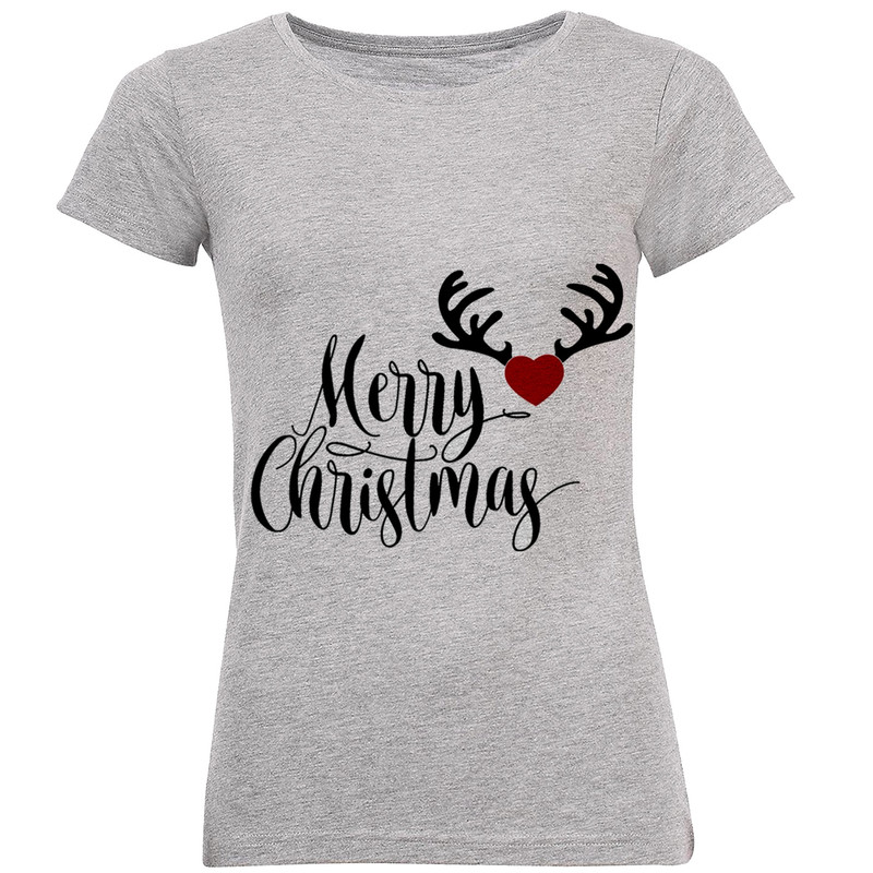 تی شرت زنانه طرح کریسمس کد B39