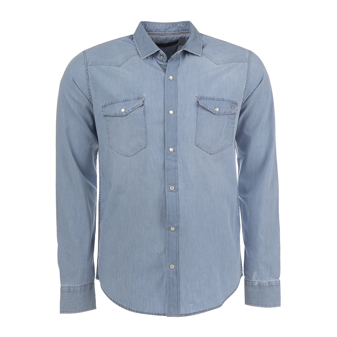 پیراهن مردانه سیاوود مدل SHIRT-JEAN-62820 کد J2003 رنگ آبی