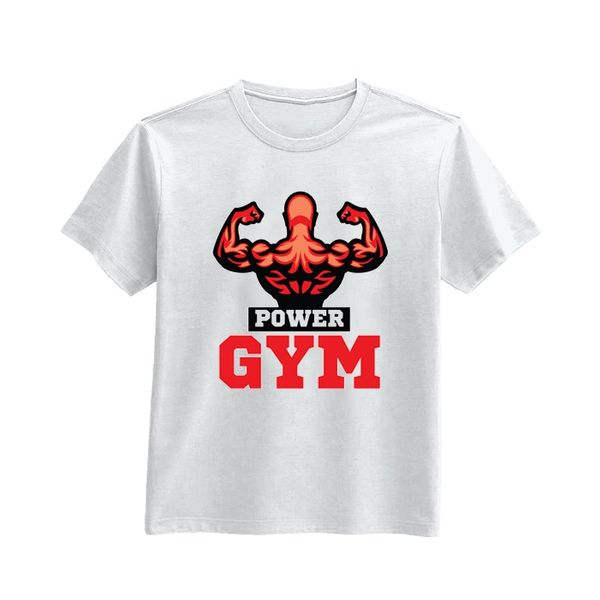 تی شرت آستین کوتاه طرح Power Gym کد 13481
