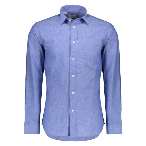 پیراهن مردانه سلکتد مدل 16061810-Medium Blue Melange