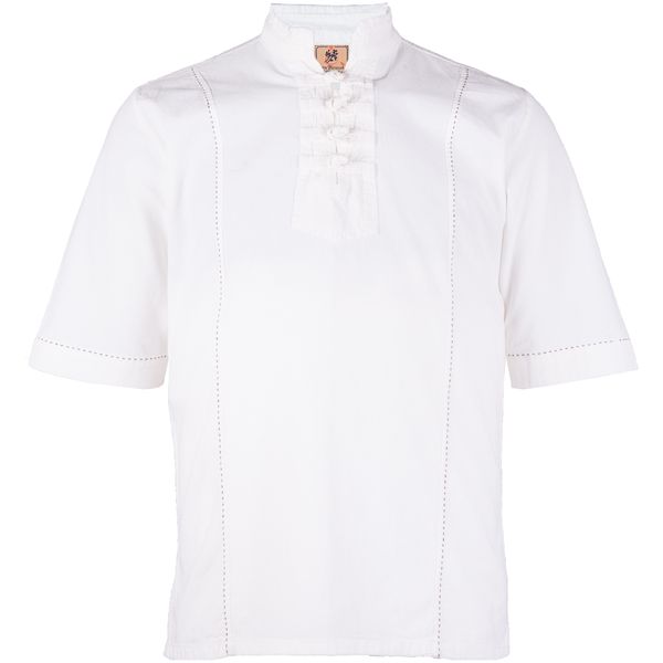 پیراهن مردانه چترفیروزه مدل رویال کد 1 رنگ سفید