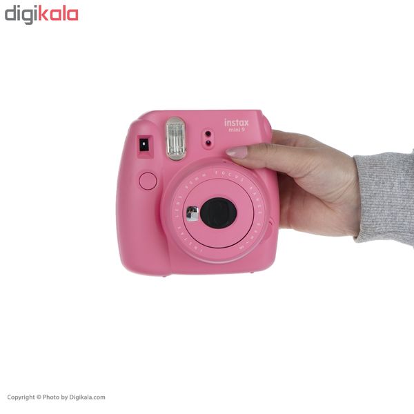 دوربین عکاسی چاپ سریع فوجی فیلم مدل Instax Mini 9 به همراه کیف و فیلم مخصوص