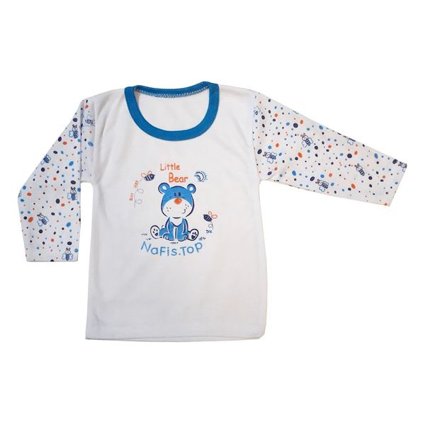 ست تی شرت و شلوار نوزادی مدل Little Bear کد BL0