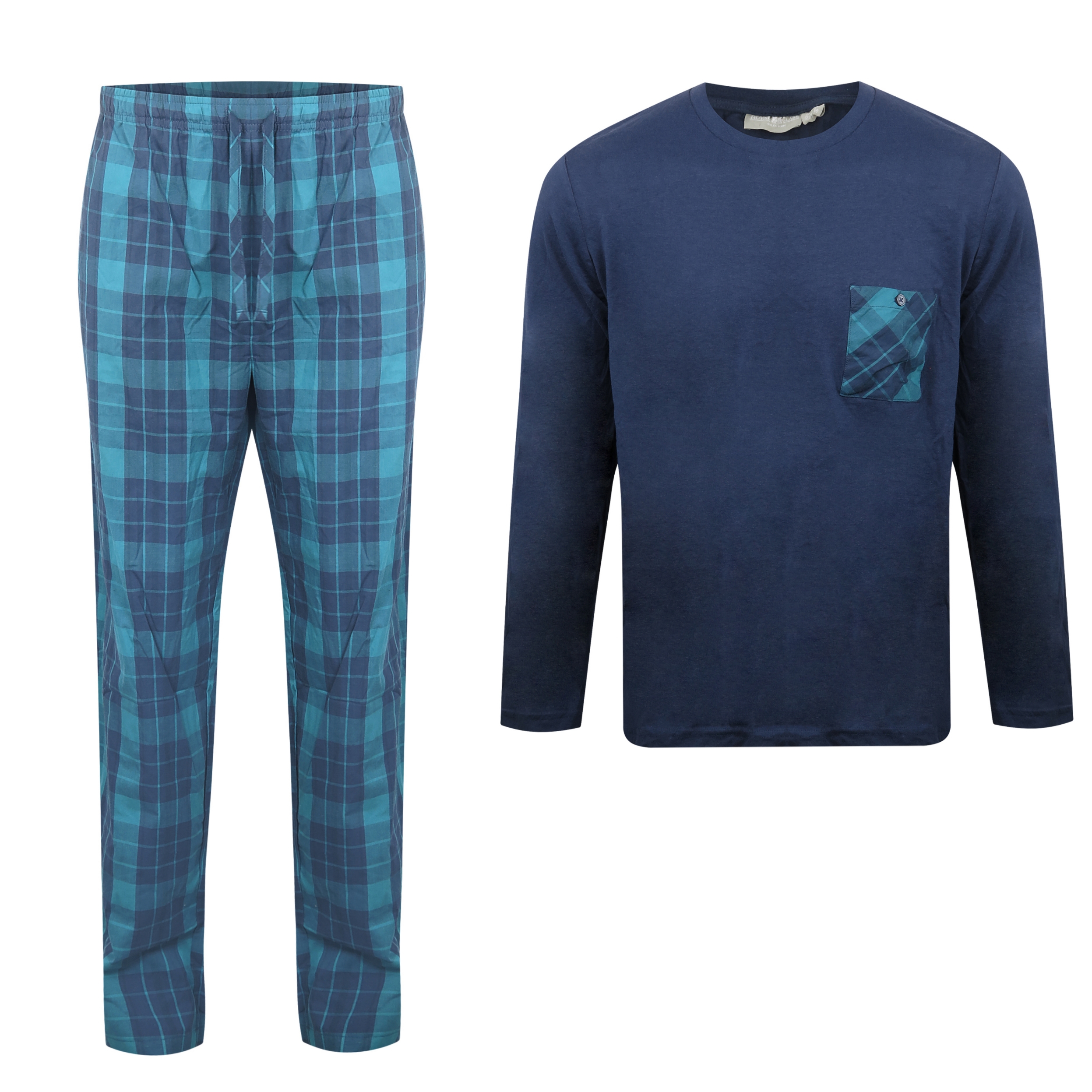 ست تی شرت و شلوار مردانه رویال کلس مدل PyjamaHome4