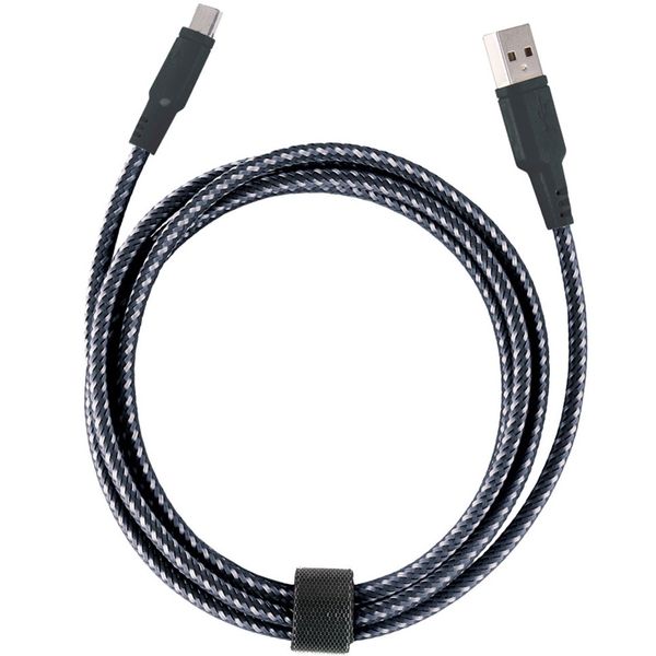 کابل تبدیل USB به USB-C انرجیا مدل Nylotough به طول 1.5 متر