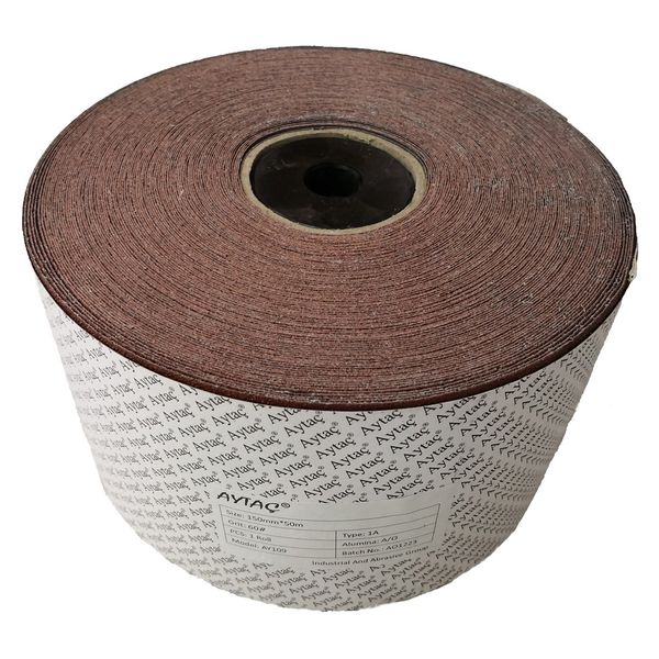 رول سنباده آیتاچ مدلabrasive cloth roll به طول 50 متر سایز 180