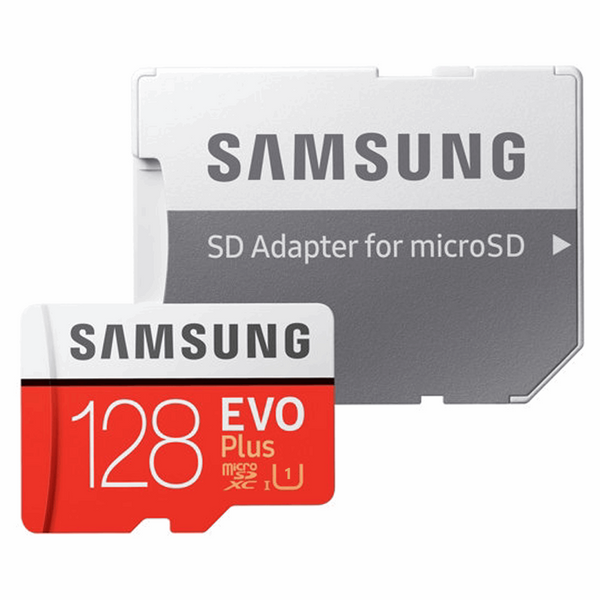 کارت حافظه microSDXC سامسونگ مدل Evo Plus کلاس 10 استاندارد UHS-I U1 سرعت 80MBps همراه با با آداپتور SD ظرفیت 128 گیگابایت
