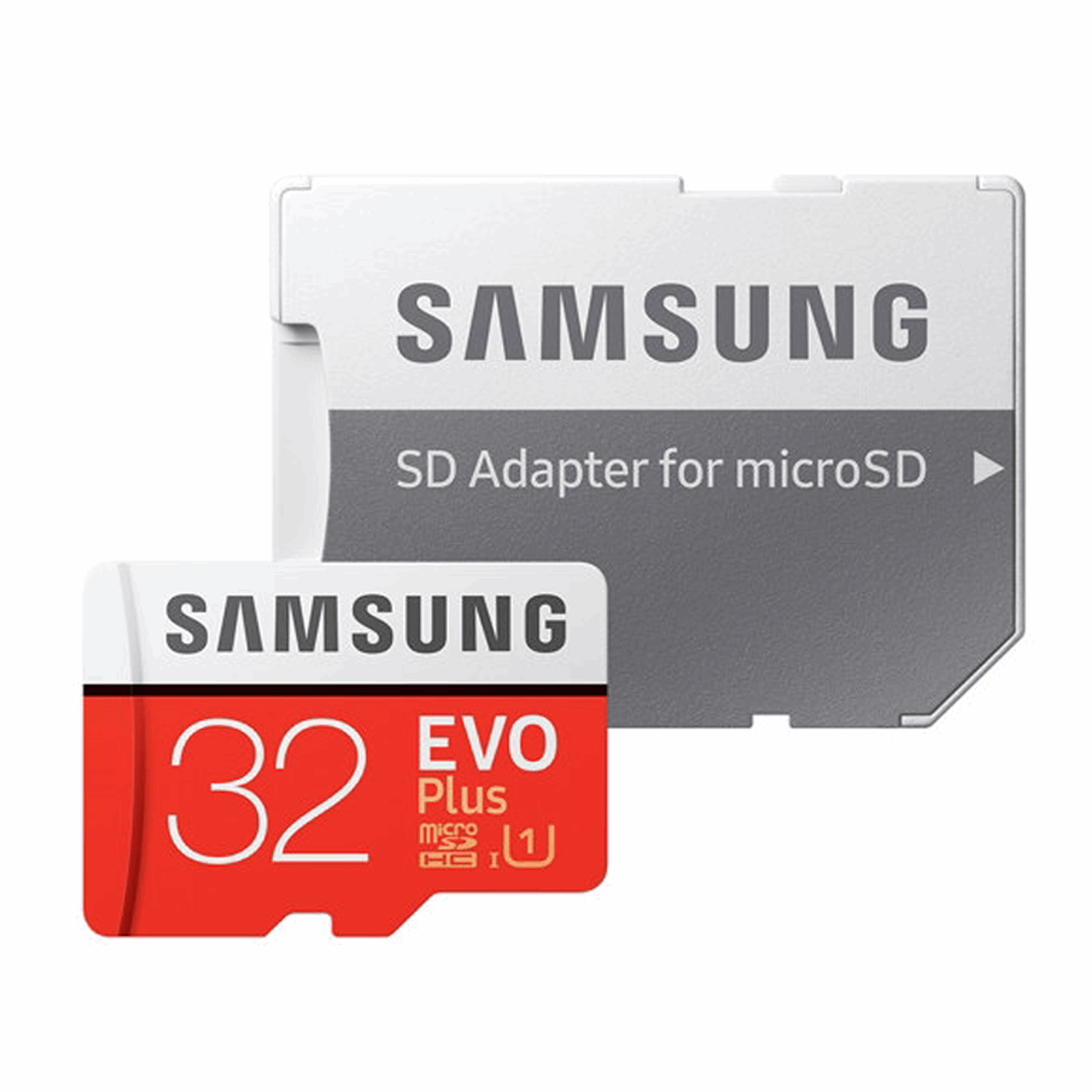 کارت حافظه microSDHC  مدل Evo Plus کلاس 10 استاندارد UHS-I U1 سرعت 80MBps همراه با آداپتور SD ظرفیت 32 گیگابایت