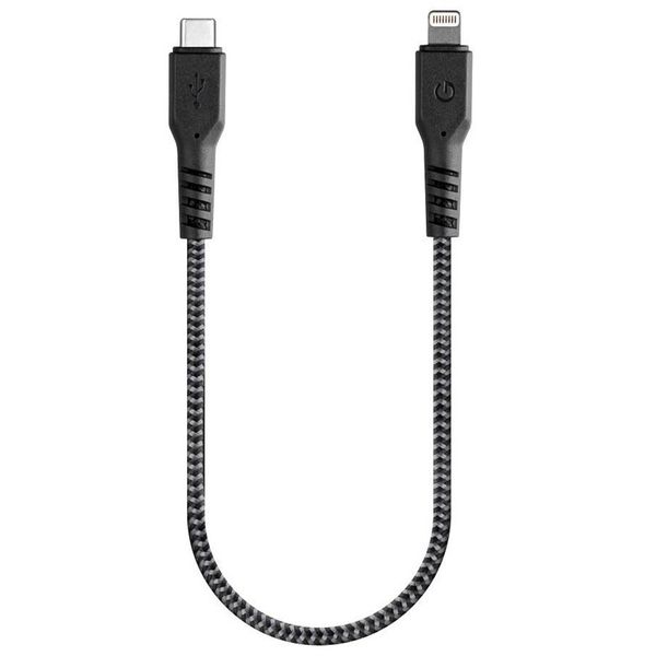 کابل تبدیل USB-C به لایتنینگ انرجیا مدل FibraTough طول 0.3 متر