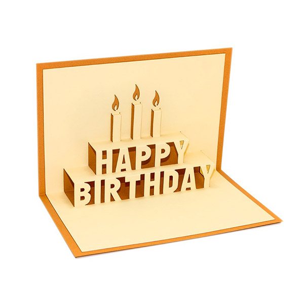 کارت تبریک تولد سه بعدی گروه هنری ارژنگ کد CR005d