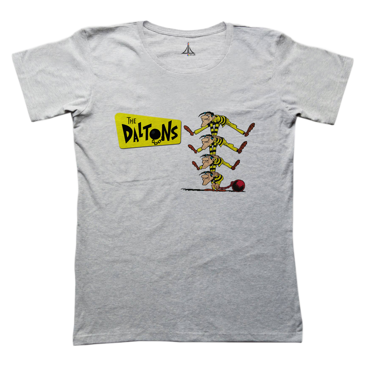 تی شرت مردانه به رسم طرح دالتون ها کد 2268