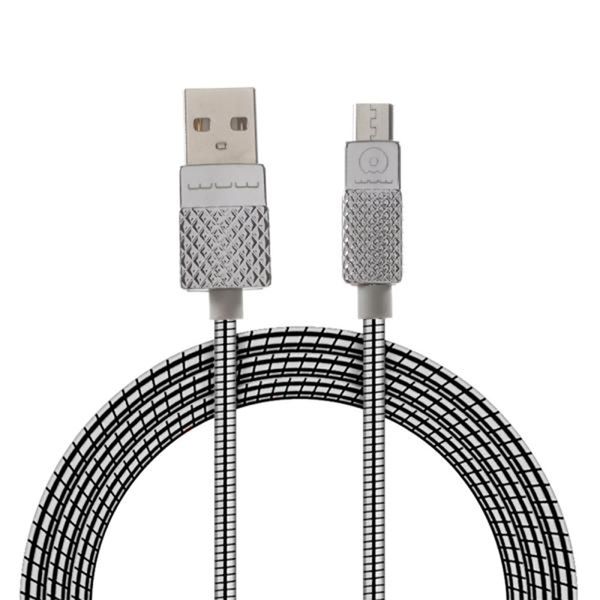 کابل تبدیل USB به microUSB دبلیو یو دبلیو مدل X24 طول 1 متر
