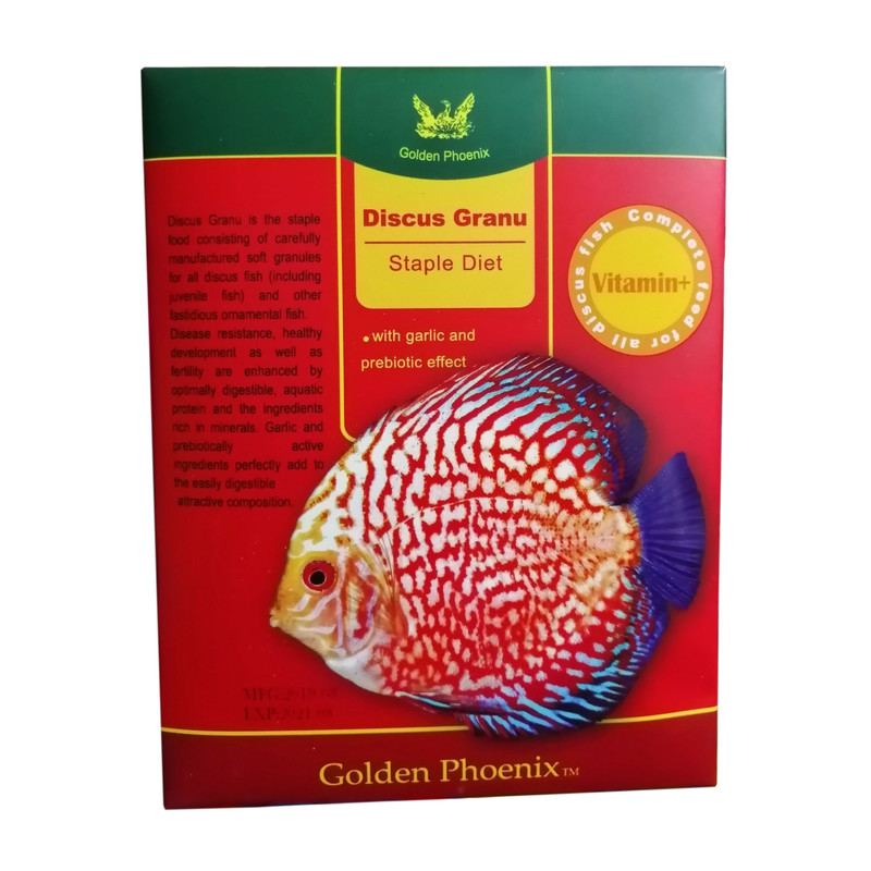 غذای ماهی گلدن فونیکس مدل دیسکس وزن 20 گرم