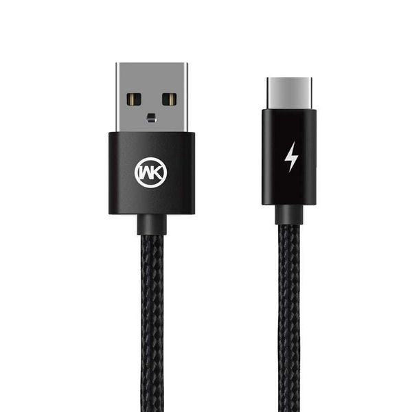 کابل تبدیل USB به USB-C دبلیو کی مدل WDC-093a طول 1 متر