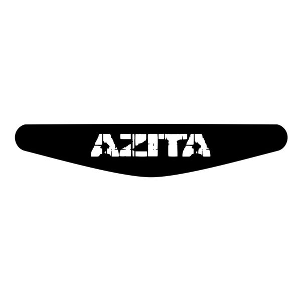 برچسب لایت بار دسته پلی استیشن 4 ونسونی طرح AZITA
