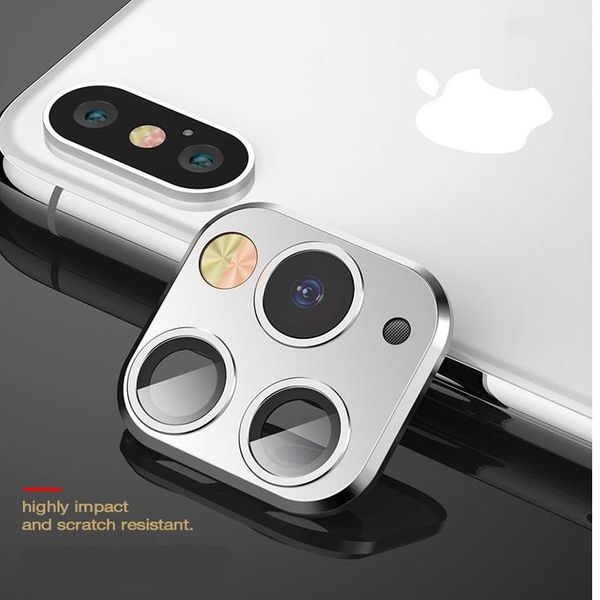 محافظ لنز تزئینی دوربین مدل M07C مناسب برای گوشی موبایل اپل Iphone X/XS