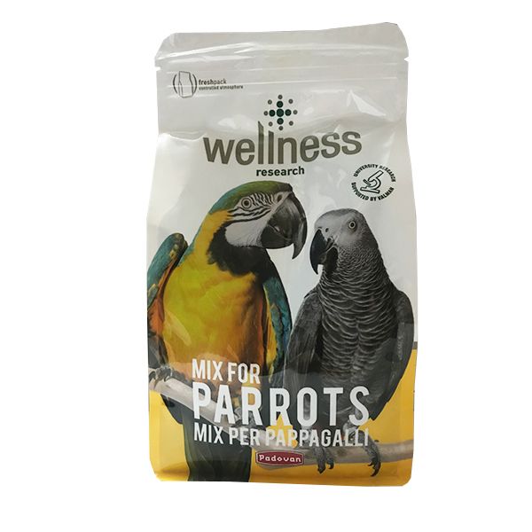 غذا خشک پرنده پادوان مدل ولنس parrotsmix وزن 750 گرم