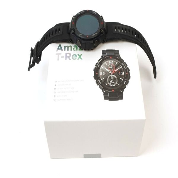 ساعت هوشمند امیزفیت مدل T-Rex بند سیلیکونی