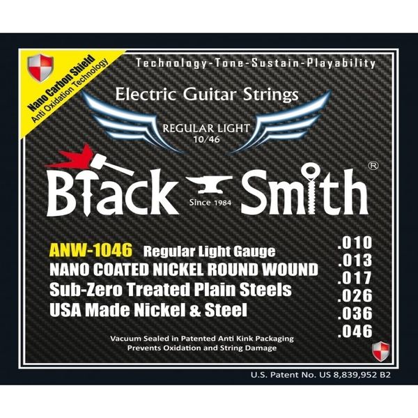 سیم گیتار الکتریک بلک اسمیت مدل ANW 10-46