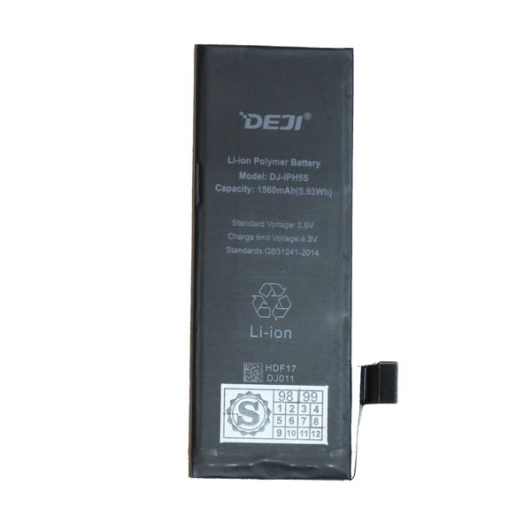 باتری موبایل دجی مدل DJ-IPH5S ظرفیت 1560 میلی آمپر ساعت مناسب برای گوشی موبایل اپل iPhone 5S