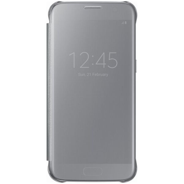 کیف کلاسوری سامسونگ مدل Clear view مناسب برای گوشی موبایل Galaxy S7