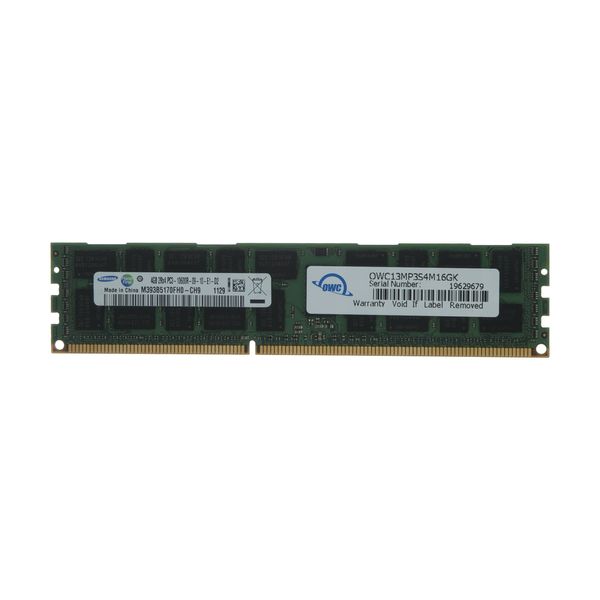 رم سرور DDR3 دو کاناله 1333 مگاهرتز CL7 اُ دبلیو سی مدل PC10600 ECC Registered ظرفیت 4 گیگابایت