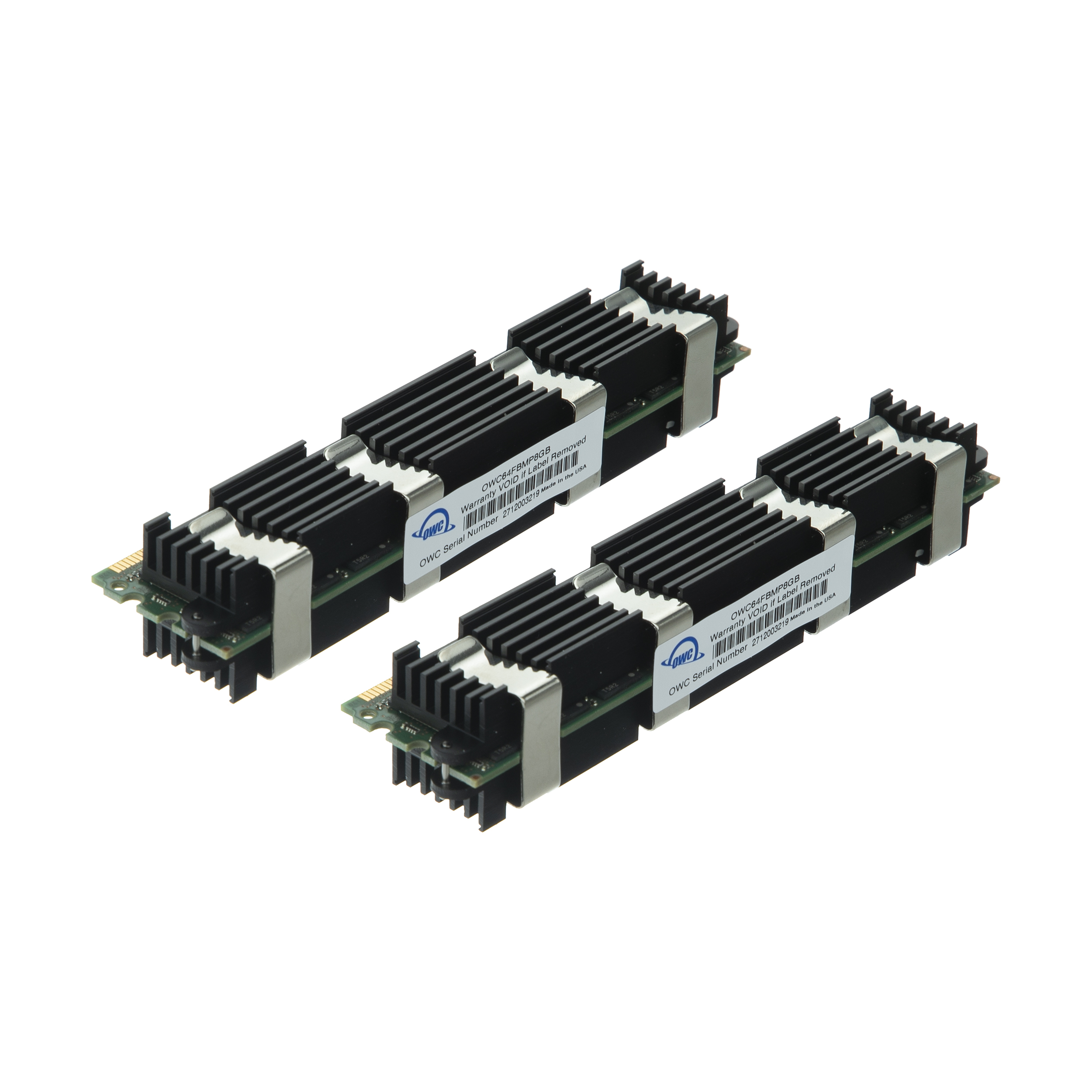 رم سرور DDR2 دو کاناله 800 مگاهرتز CL5 اُ دبلیو سی مدل  Matched Set PC6400 ECC Registered ظرفیت 16 گیگابایت