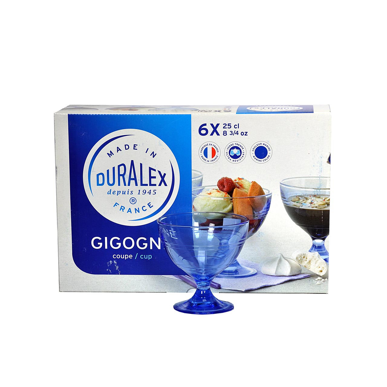 بستنی خوری دورالکس مدل  GIGOGNE بسته 6 عددی