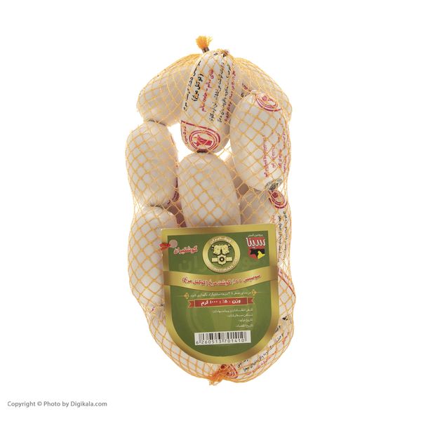 سوسیس کوکتل مرغ 55 درصد گوشتیران - 500 گرم