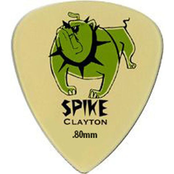 پیک گیتار الکتریک کلایتون مدل Spike 0.80 میلی‌متری بسته‌ دوازده عددی