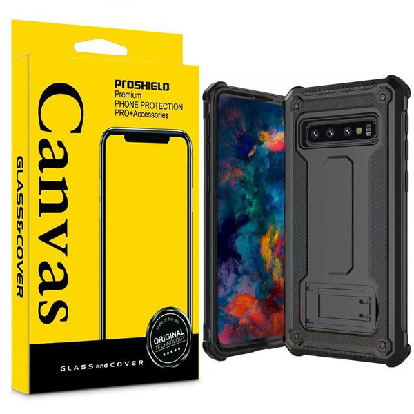  کاور کانواس مدل DEFEN-02 مناسب برای گوشی موبایل سامسونگ Galaxy S10 