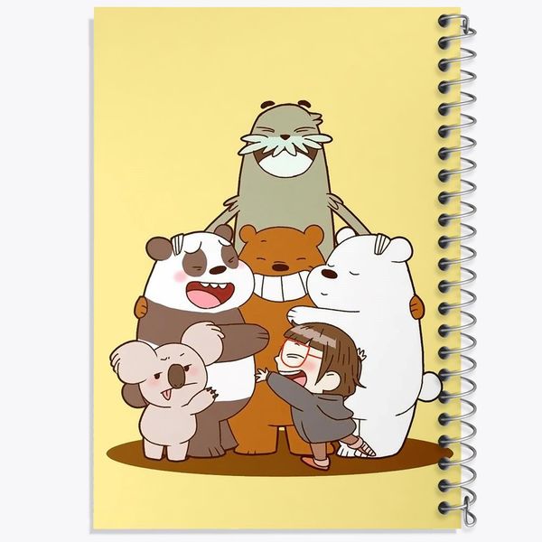 دفتر لیست خرید 50 برگ خندالو طرح انیمیشن سه خرس کله پوک کد 27658
