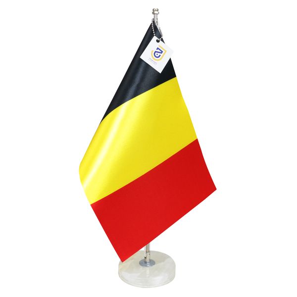 پرچم رومیزی جاویدان تندیس پرگاس مدل بلژیک کد 2