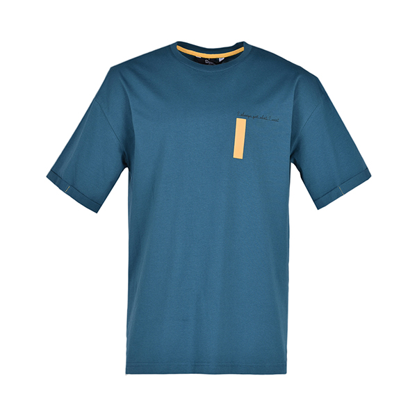 تی شرت آستین کوتاه مردانه بادی اسپینر مدل 5379 کد 1 رنگ آبی