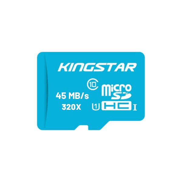 کارت حافظه microSDHC کینگ استار مدل Bulk کلاس 10 استاندارد U1 سرعت 45MBps ظرفیت 16 گیگابایت