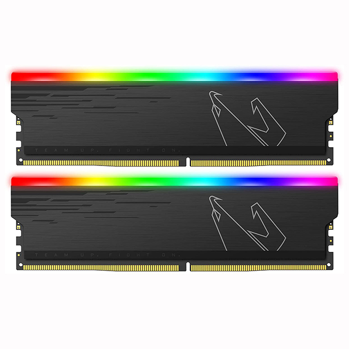 رم دسکتاپ DDR4 دو کاناله 3333 مگاهرتز CL18 آروس مدل RGB ظرفیت 16 گیگابایت